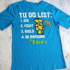 Boys Terraria To Do List T-shirt